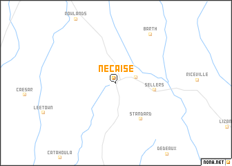 map of Necaise