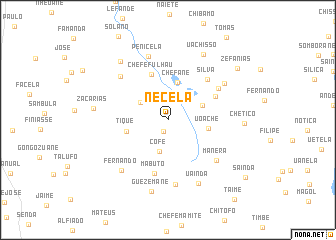 map of Necela