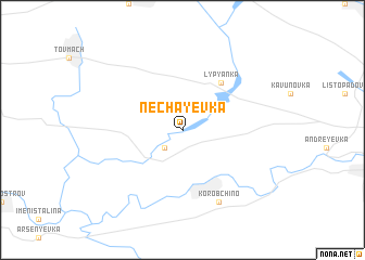 map of Nechayevka