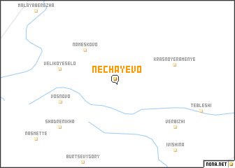 map of Nechayevo