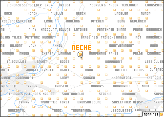 map of Néche