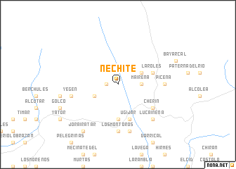 map of Nechite