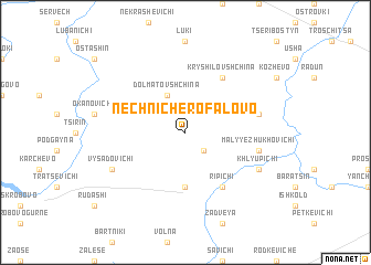 map of Nechniche-Rofalovo