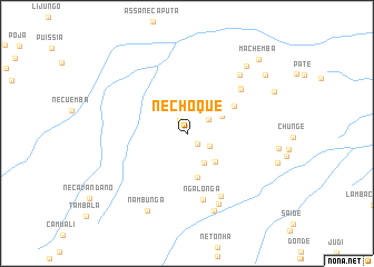 map of Nechoquè