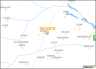 map of Nechote