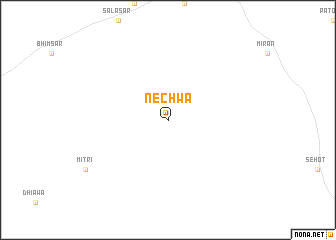 map of Nechwa