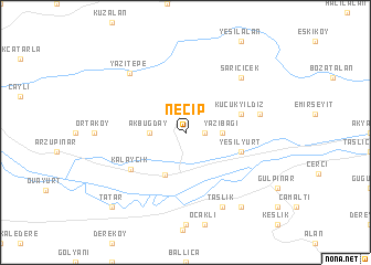 map of Necip