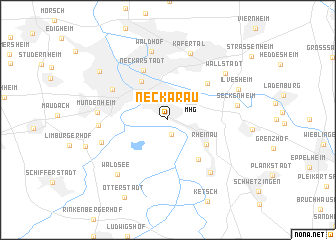 map of Neckarau