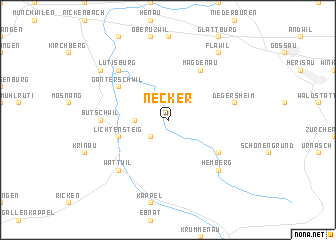 map of Necker