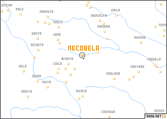map of Necobela