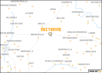 map of Nectarine