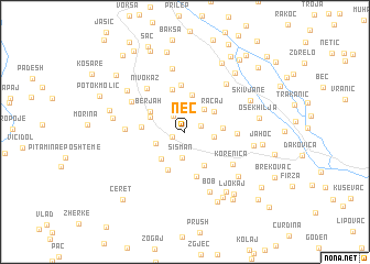 map of Nec