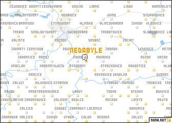 map of Nedabyle