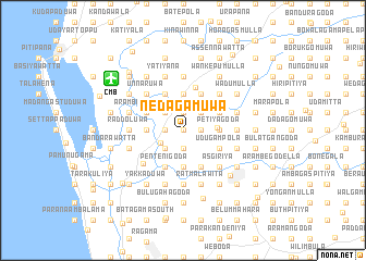 map of Nedagamuwa