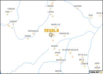 map of Nedala