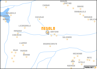 map of Nedala