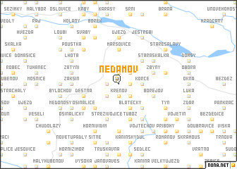 map of Nedamov