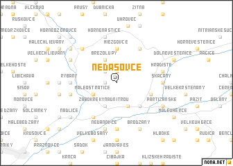map of Nedašovce