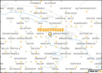 map of Neddernhude