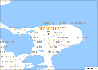 map of Neddesitz