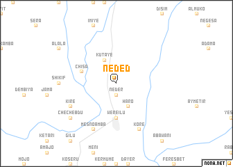 map of Neded