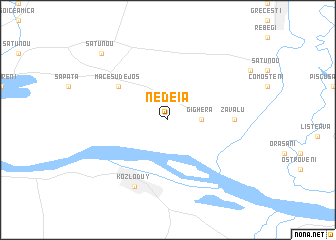 map of Nedeia