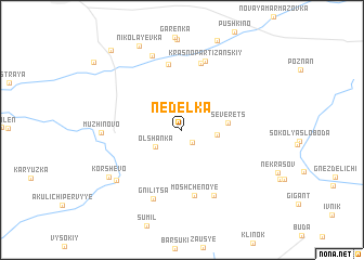 map of Nedel\