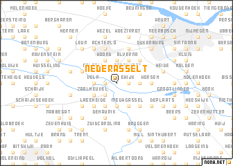 map of Nederasselt