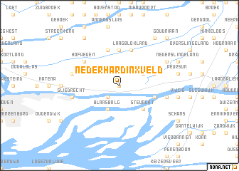 map of Neder-Hardinxveld