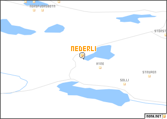 map of Nederli