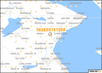 map of Nederste Torp