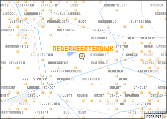 map of Nederweerterdijk