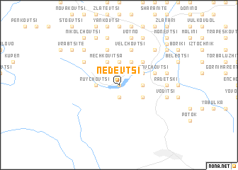 map of Nedevtsi