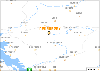 map of Nedsherry