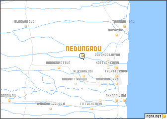 map of Nedungādu