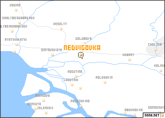 map of Nedvigovka