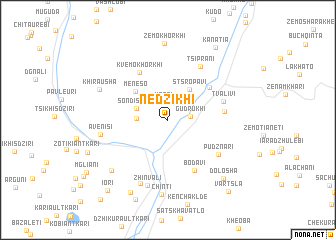 map of Nedzikhi