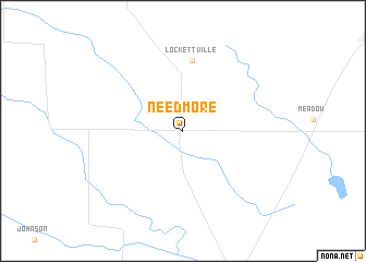 map of Needmore