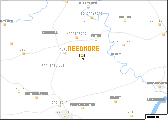 map of Needmore