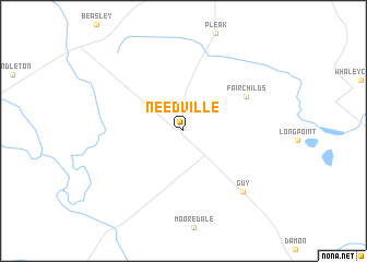 map of Needville