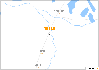 map of Neels