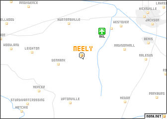 map of Neely