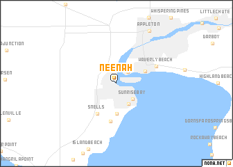 map of Neenah