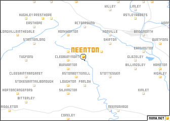 map of Neenton