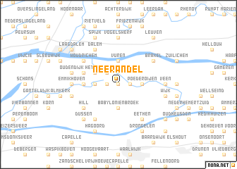 map of Neer-Andel