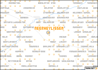 map of Neerheylissem