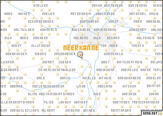 map of Neerkanne