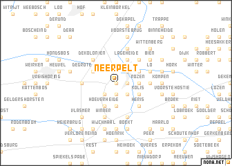 map of Neerpelt