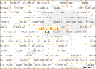 map of Neerstalle
