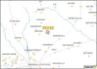 map of Neese